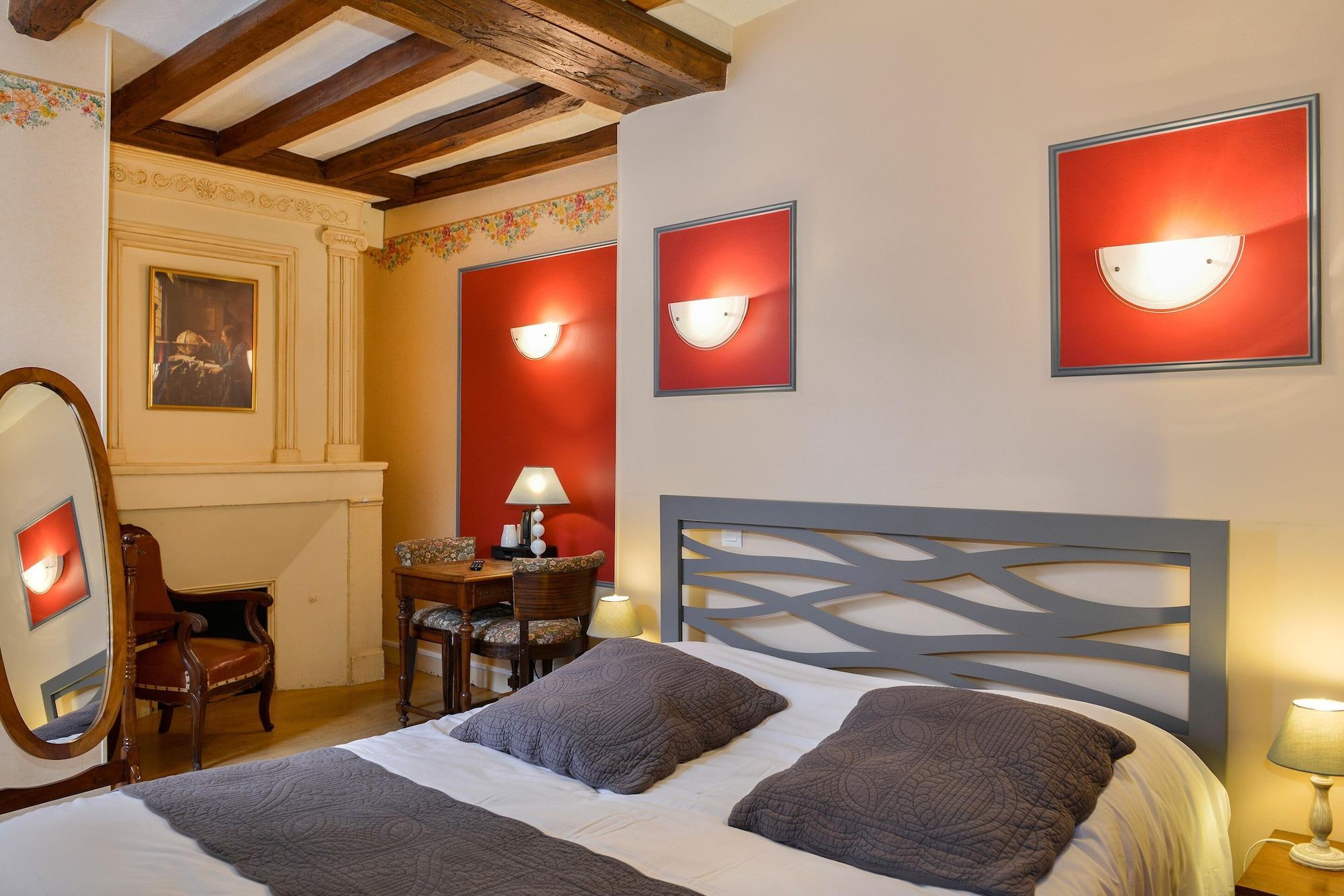 Logis Manoir De La Giraudiere Beaumont-en-Véron Kültér fotó