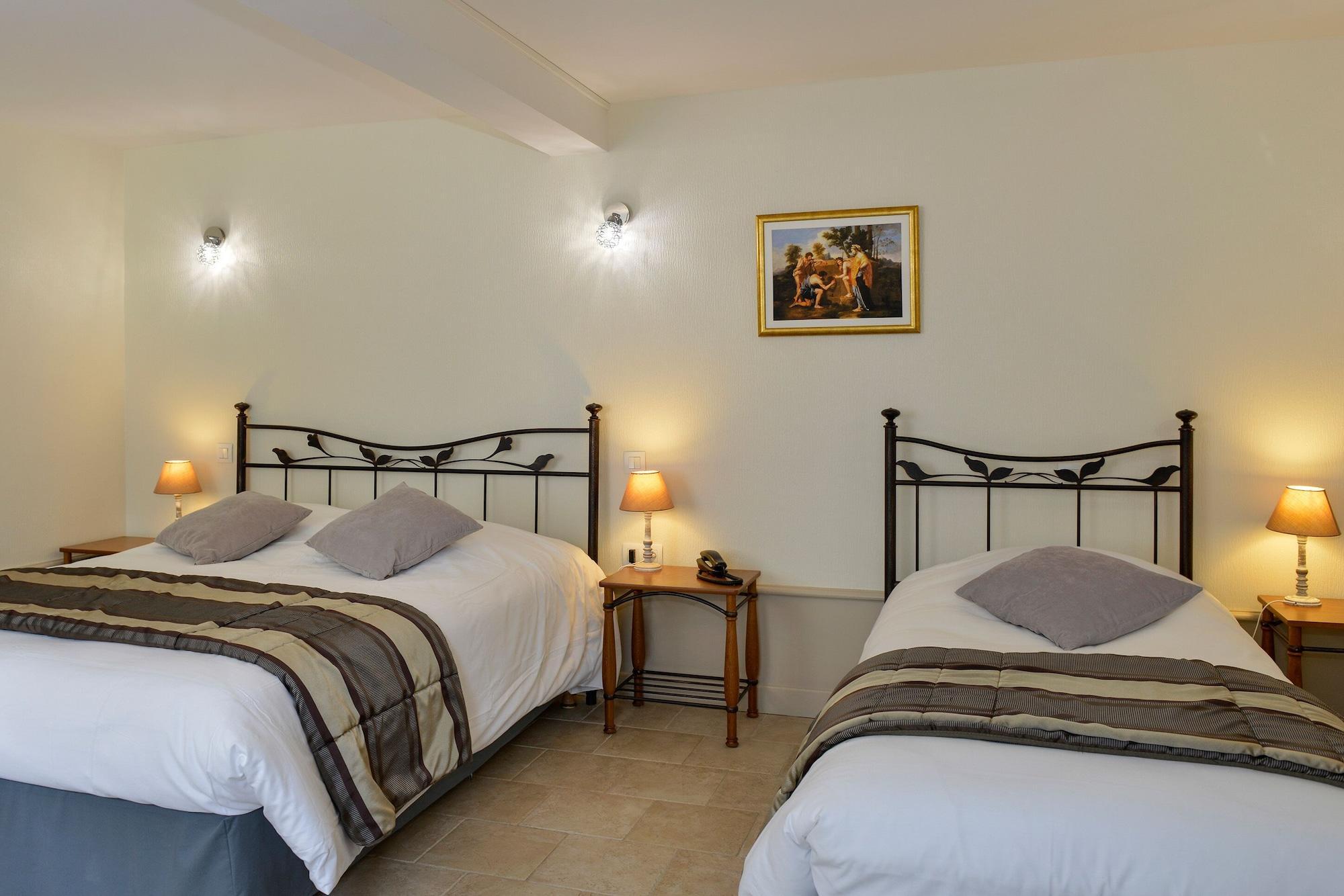 Logis Manoir De La Giraudiere Beaumont-en-Véron Kültér fotó