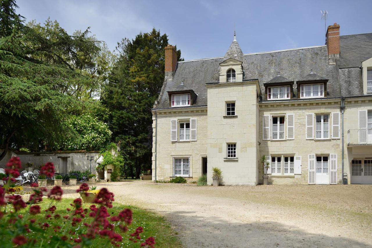 Logis Manoir De La Giraudiere Beaumont-en-Véron Kültér fotó